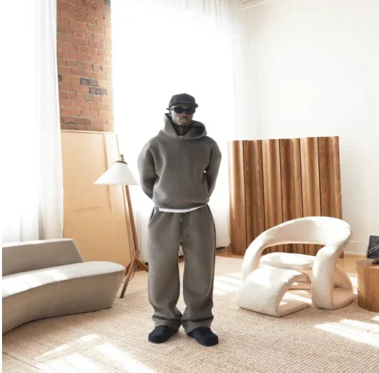 Fleece Hoodie & Jogger Set