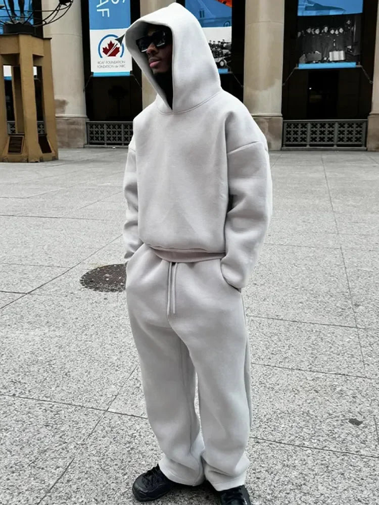 Fleece Hoodie & Jogger Set