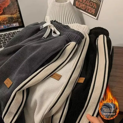 Men’s Corduroy Fleece-Lined Pants