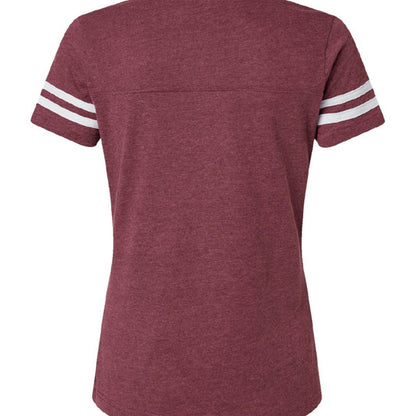 VN BRGNDY/ BL WH - 3537 - BACK