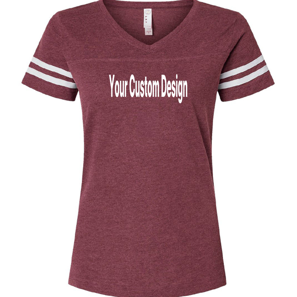 VN BRGNDY/ BL WH - 3537 - FRONT