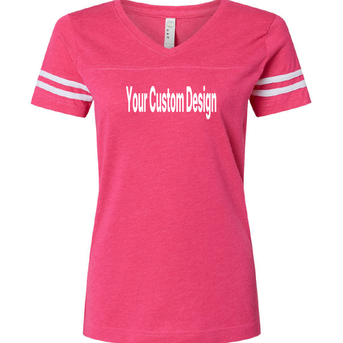 V HT PNK/ BD WHT - 3537 - FRONT